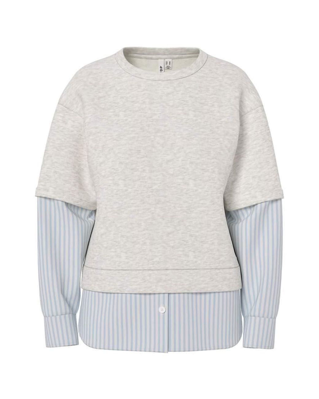 HYPEDROP Blue Long Sleeved Sweatshirt