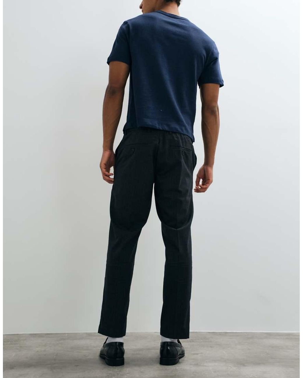 Mango Blue Bologna Tailored Trouser for men