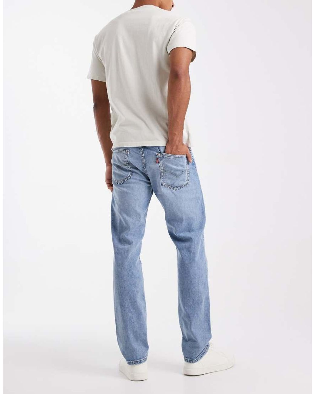 Levi's Blue 502 Tapered Jeans for men