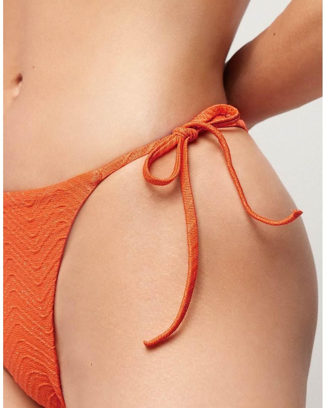 Tezenis Orange Brasilian Sparkling Touch