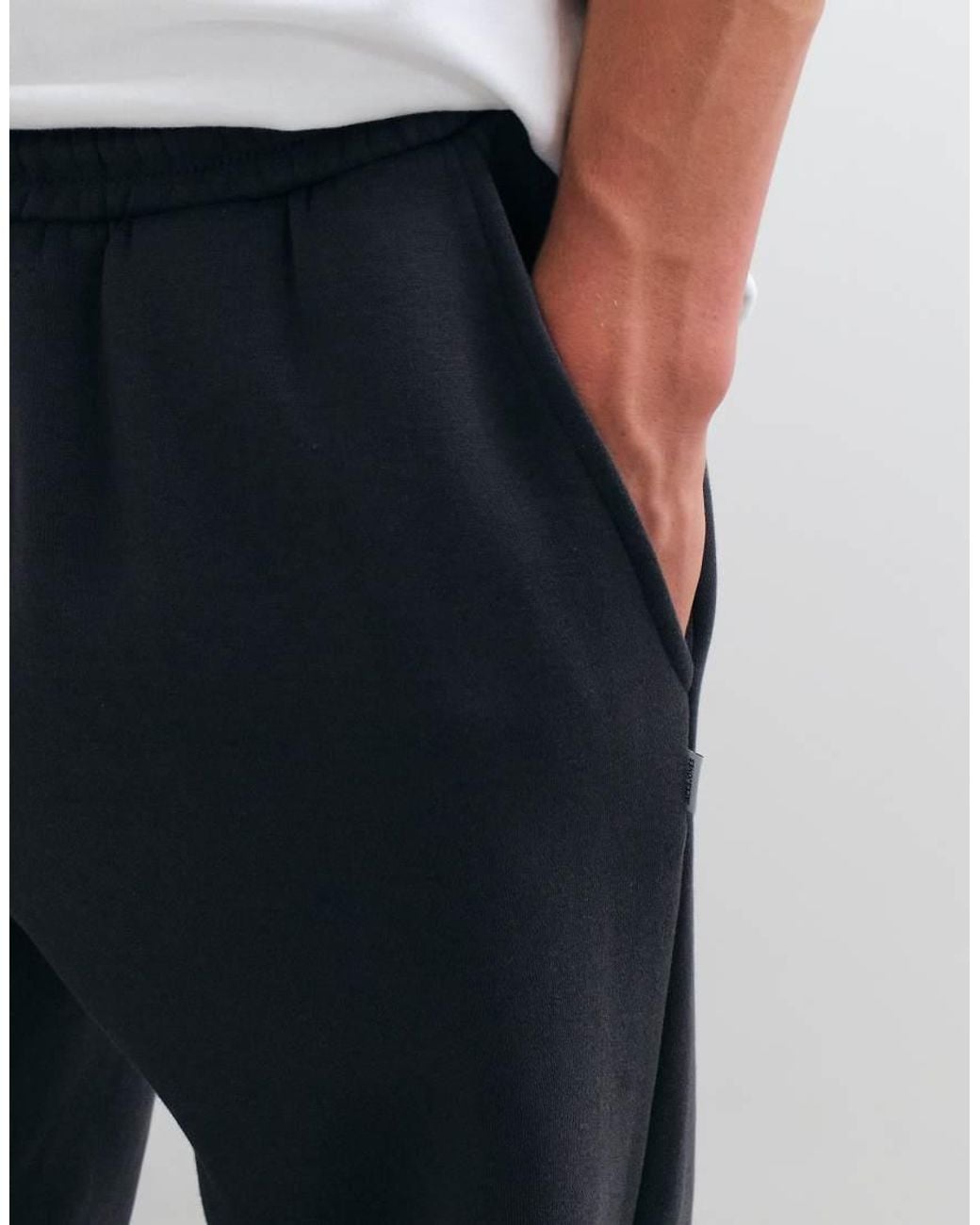 Jack & Jones White Wide Leg joggers for men