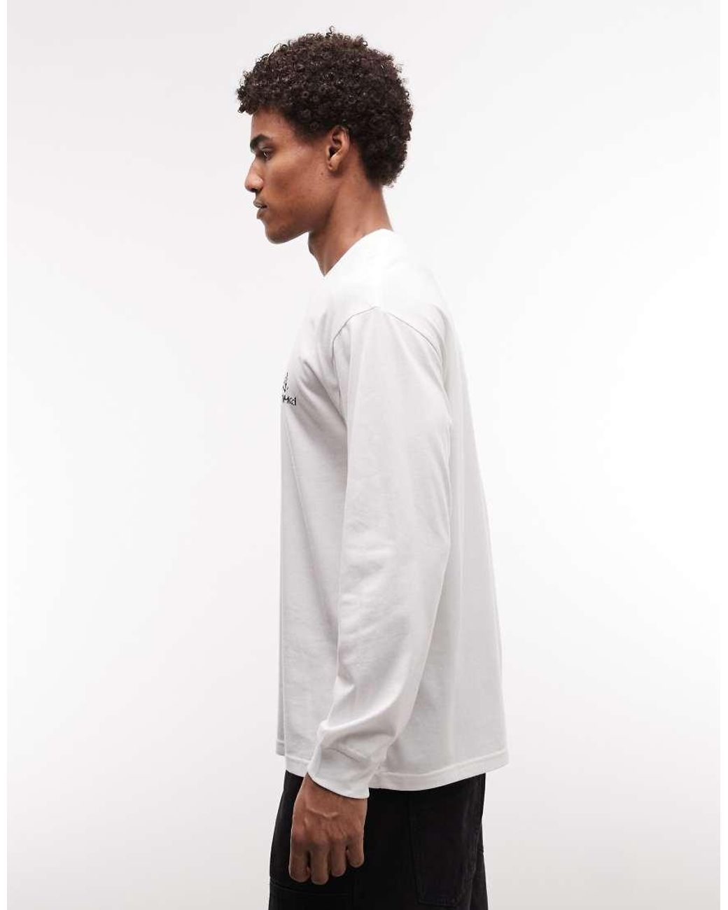 Gramicci White Graphic Print Long Sleeve T-Shirt for men