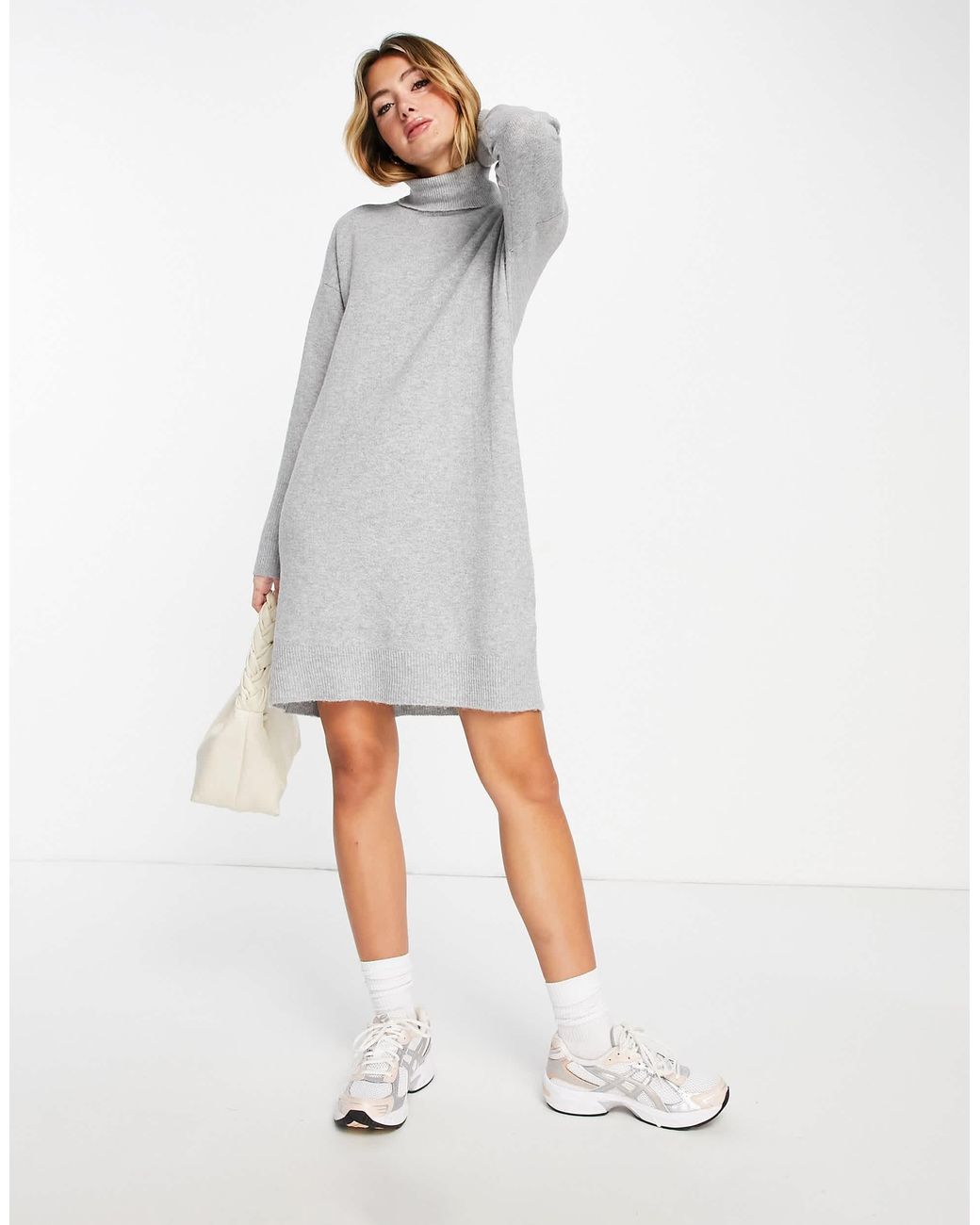 Vero Moda Gray – pulloverkleid