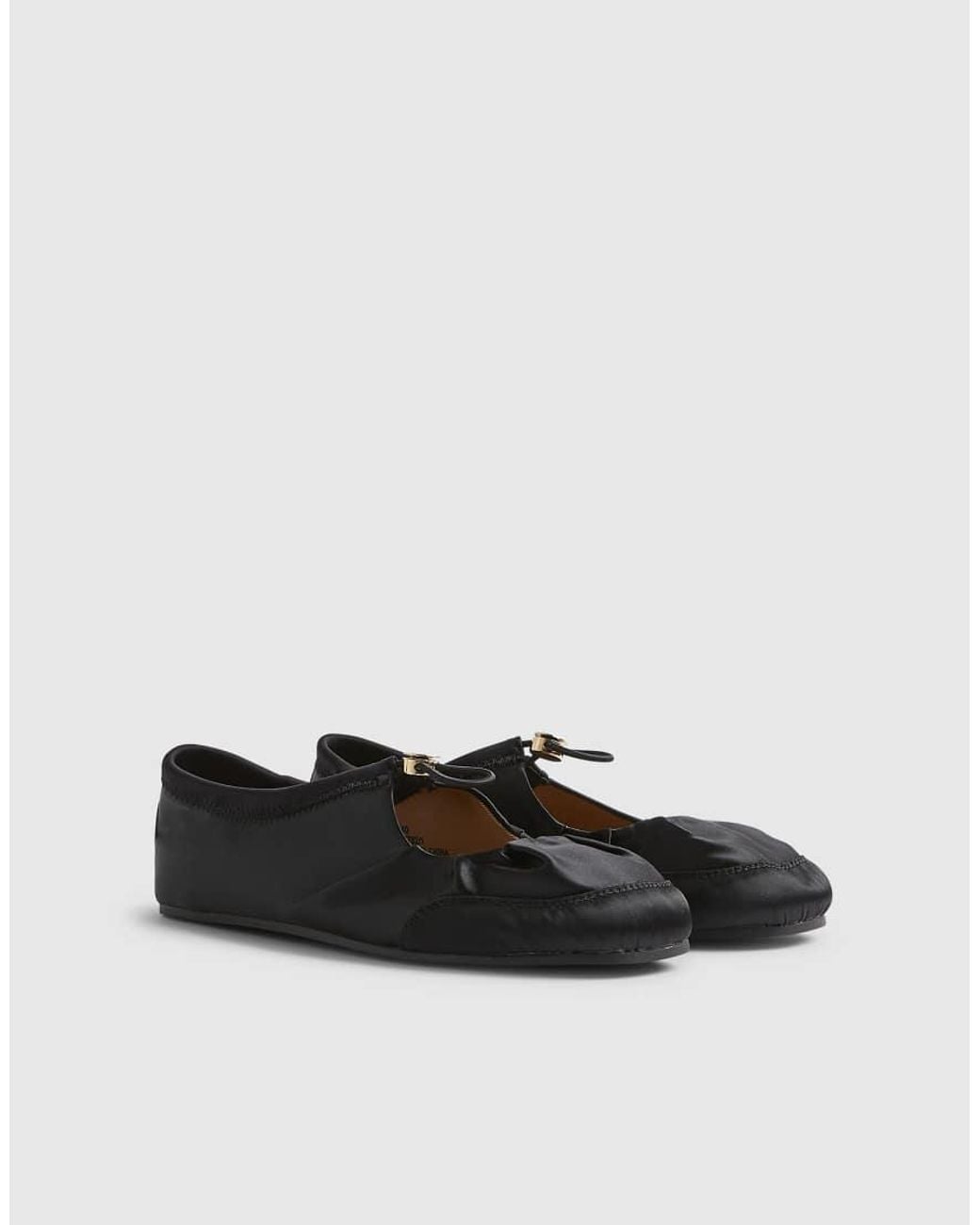 River Island Blue Toggle Sneakerina Ballet Trainers