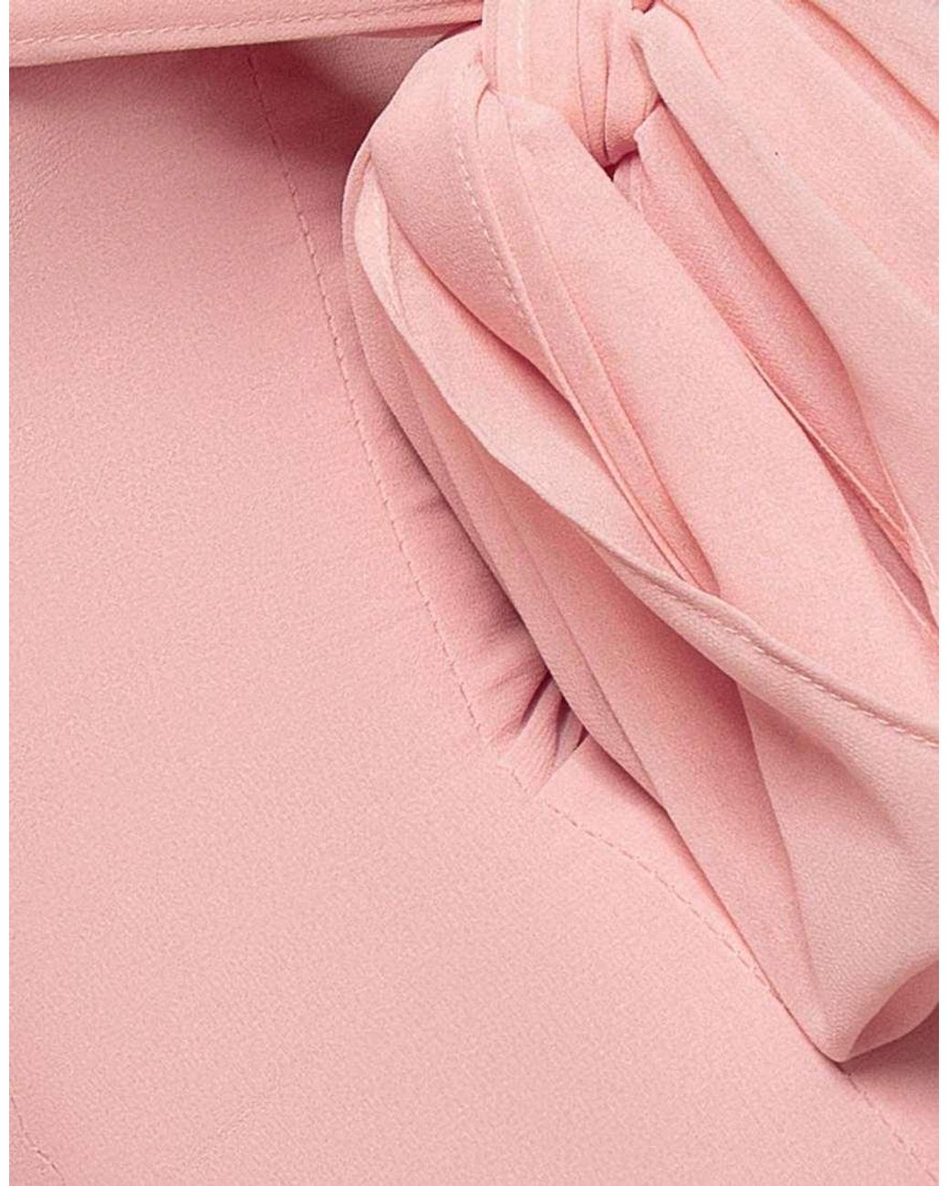 Goddiva Pink Multiway Cape Chiffon Sweetheart Maxi Dress