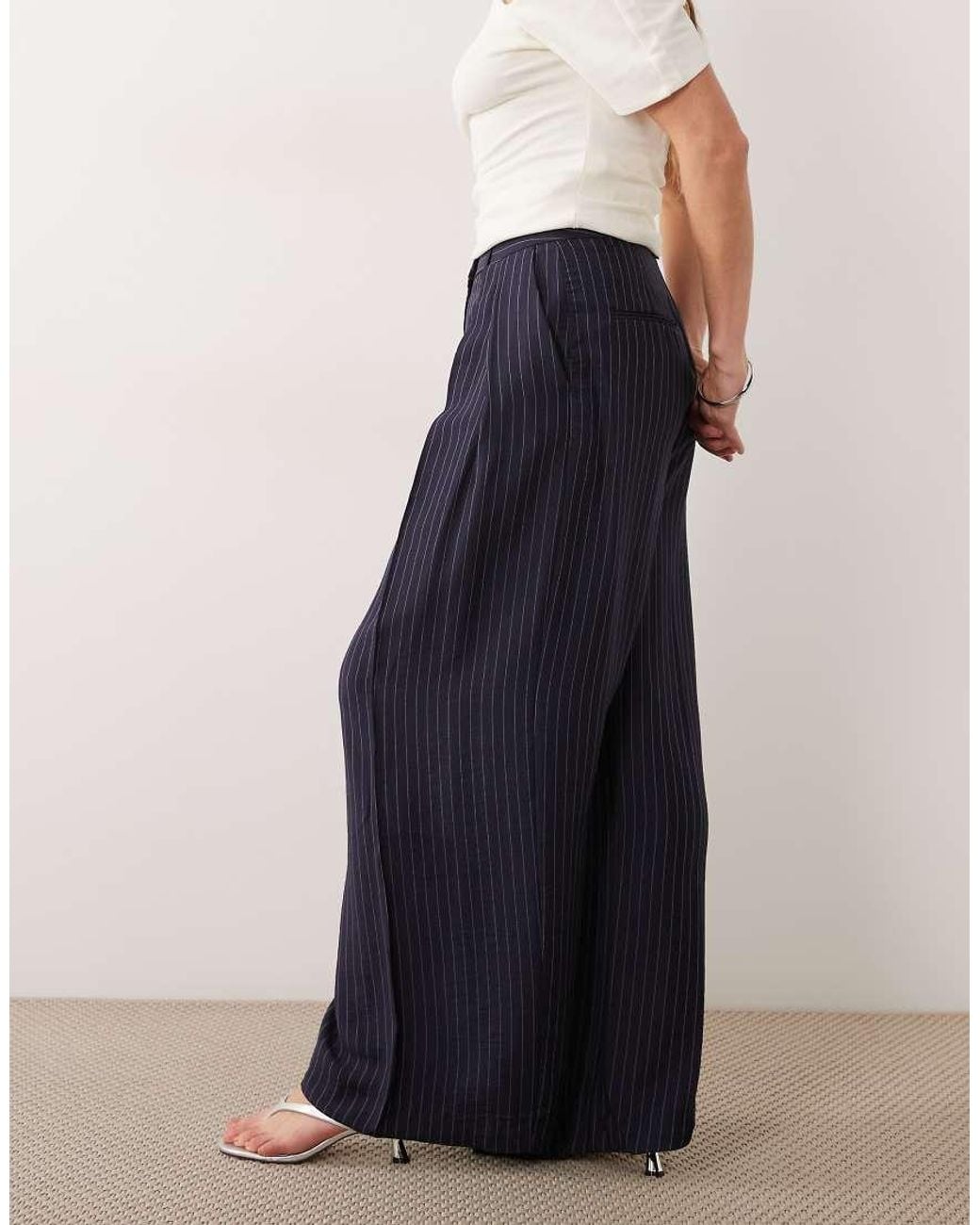Mango Blue Beli Relaxed Trouser Co-Ord
