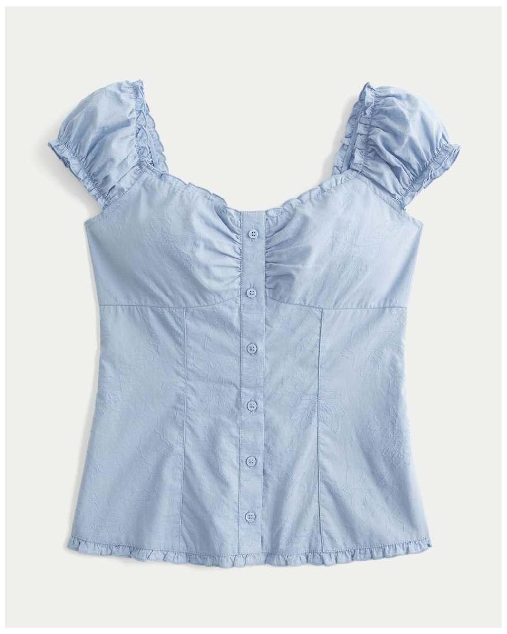 Hollister White Talia Top