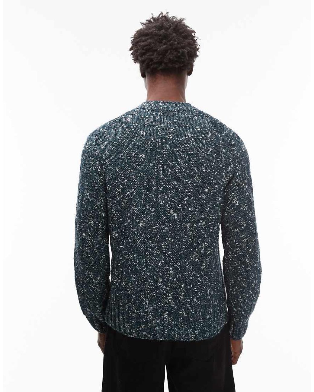 Carhartt Blue Kyloe Knitted Jumper