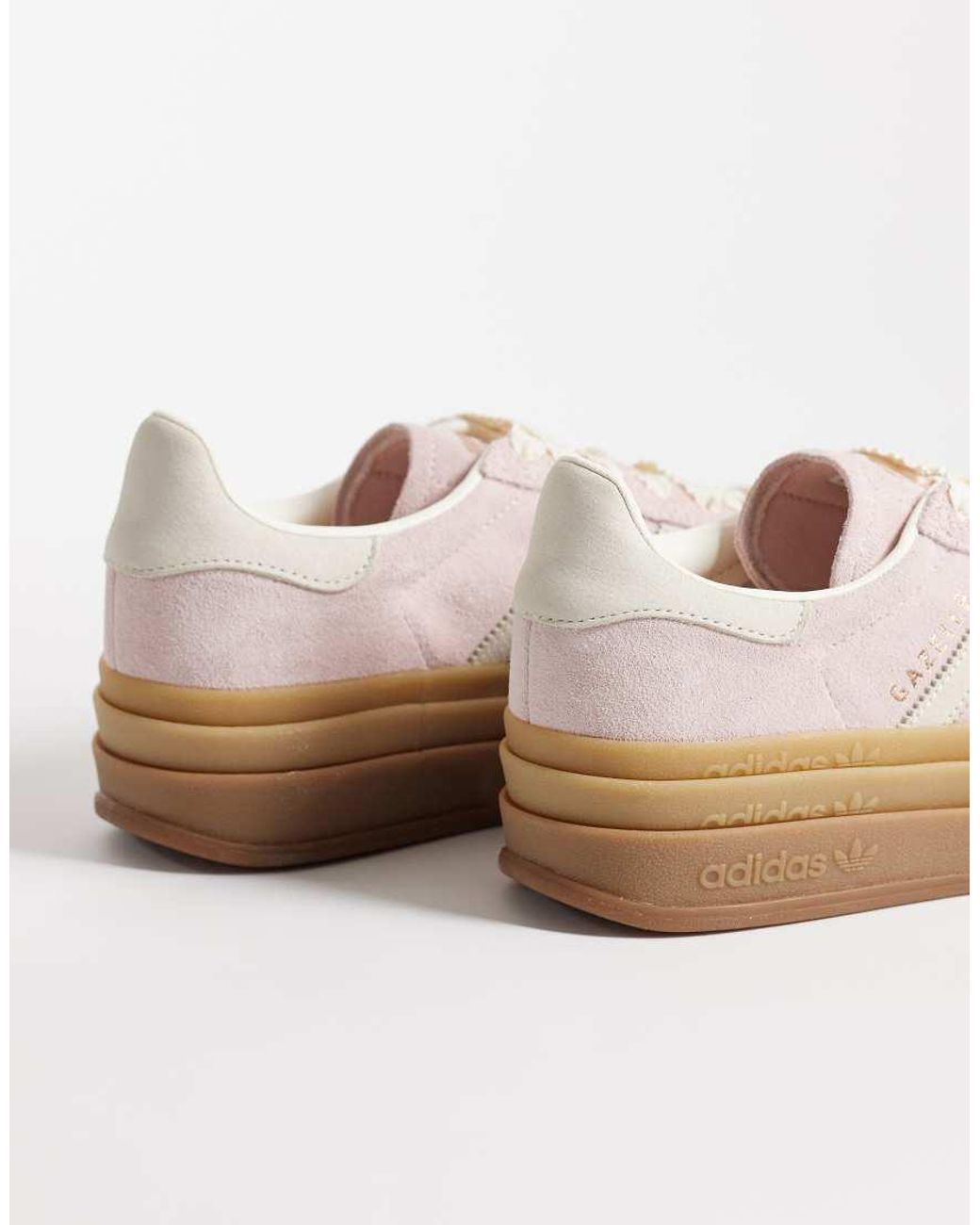 Adidas Originals White Gazelle Bold Trainers