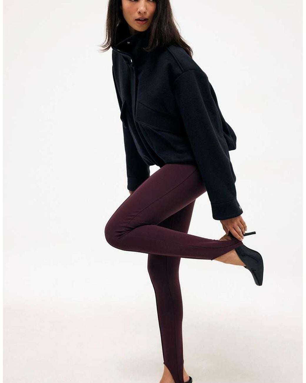 NA-KD Blue Stirrup Trouser