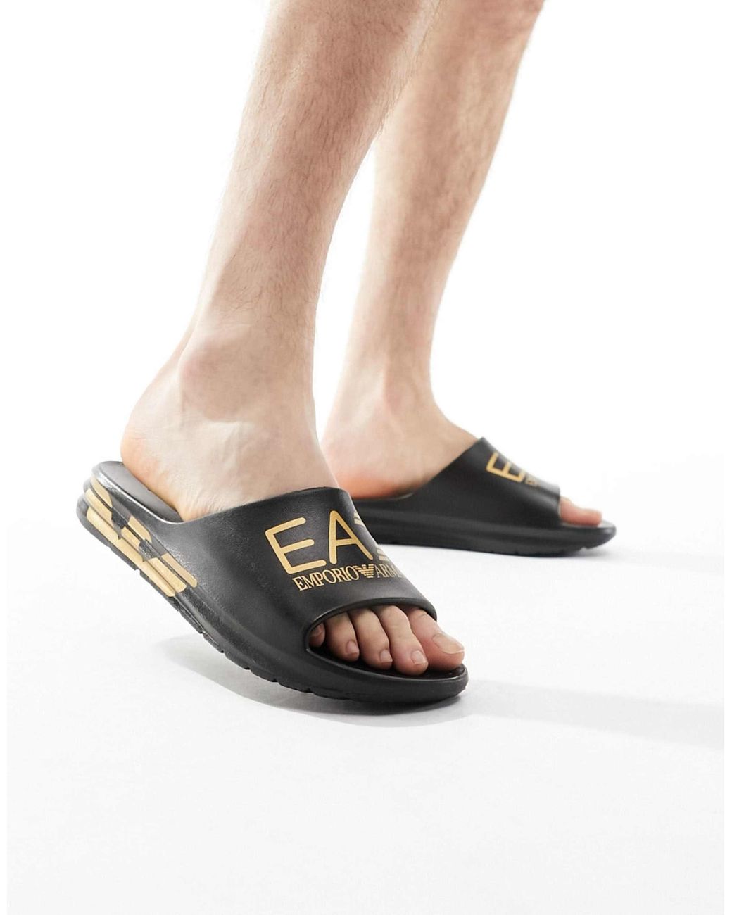 EA7 Armani – phylon – slider in Black für Herren