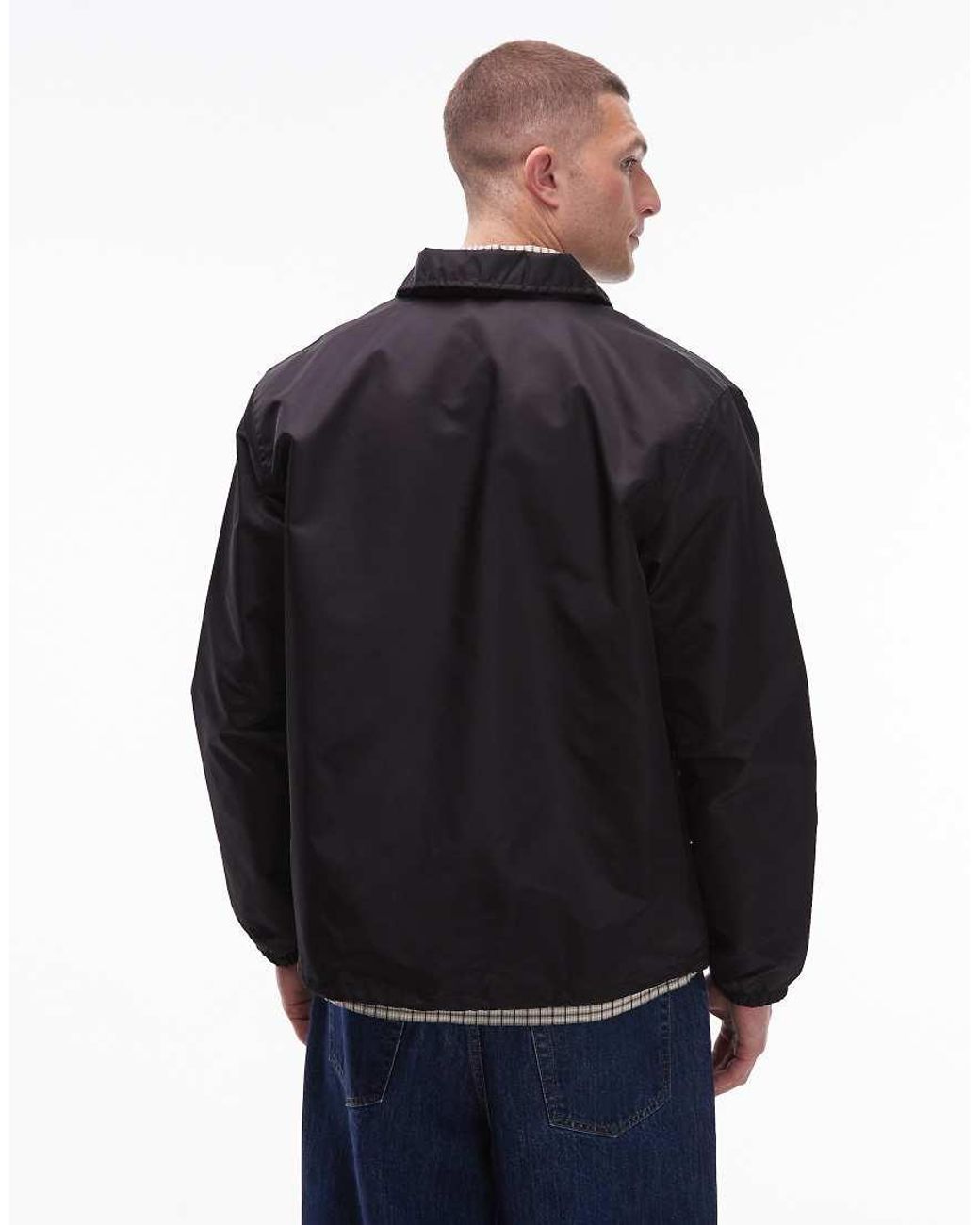 Vans Blue Torrey Nylon Coach Jacket for men