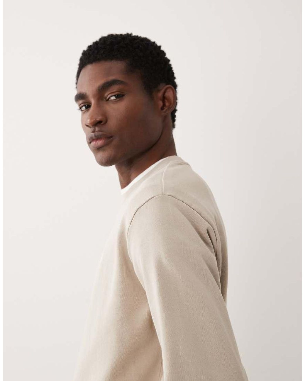 Polo Ralph Lauren Natural Icon Logo Loopback Jersey Sweatshirt for men