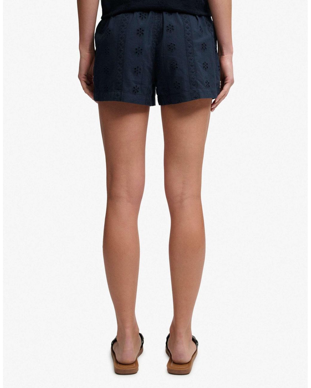 Short Superdry en coloris Blue