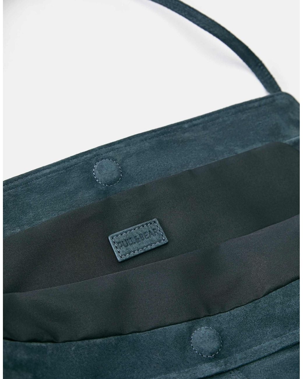 Pull&Bear Blue Shopper aus leder