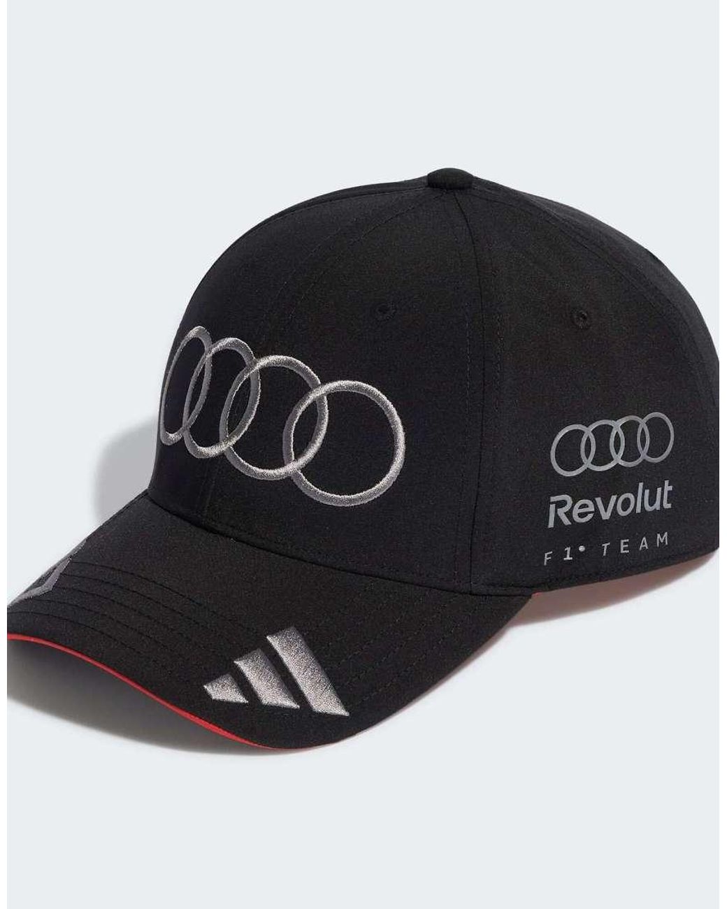 Adidas Originals Black Audi Formula One Team Driver Cap Lightweight Nico Hulkenberg