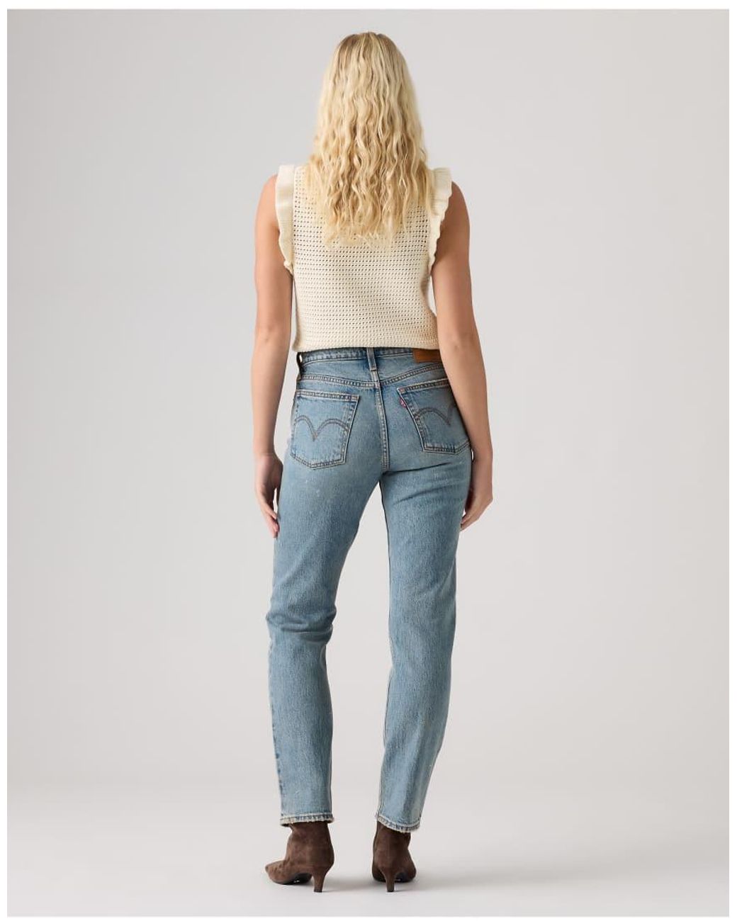 Levi's Blue Wedgie Slim Jeans
