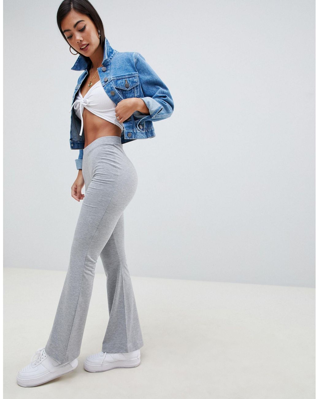 Petite flare leggings discount
