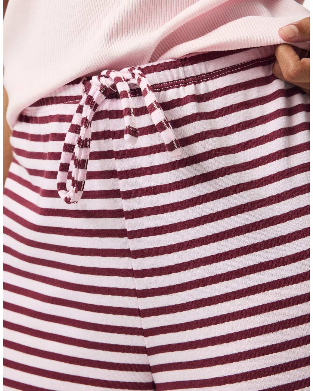 Pantalon Pieces en coloris Red