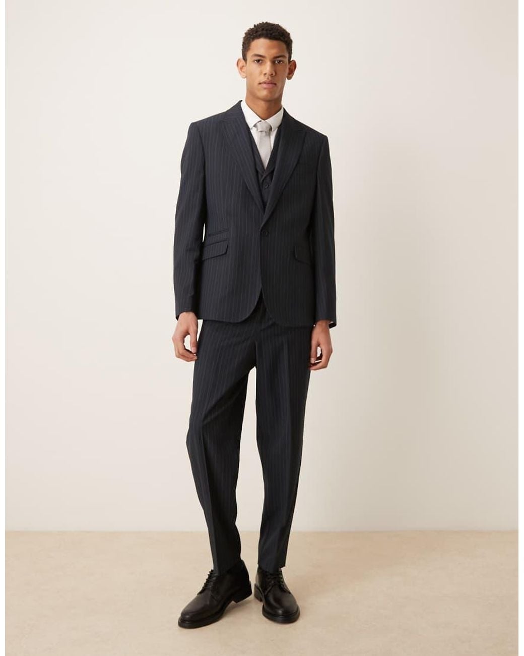 ASOS Blue Slim Suit Jacket for men