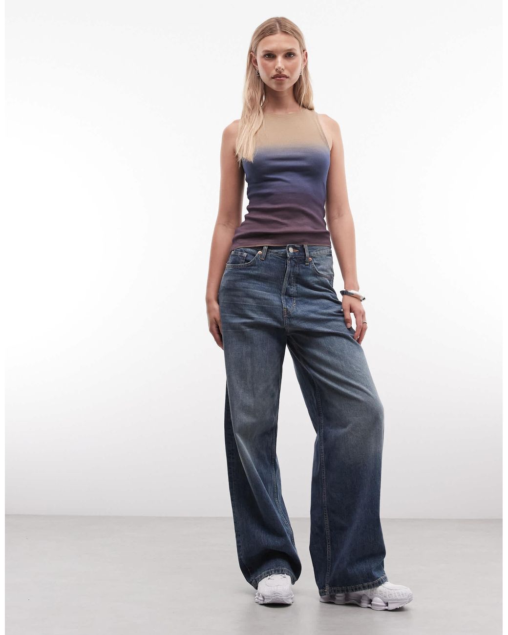 Weekday Blue – trägertop