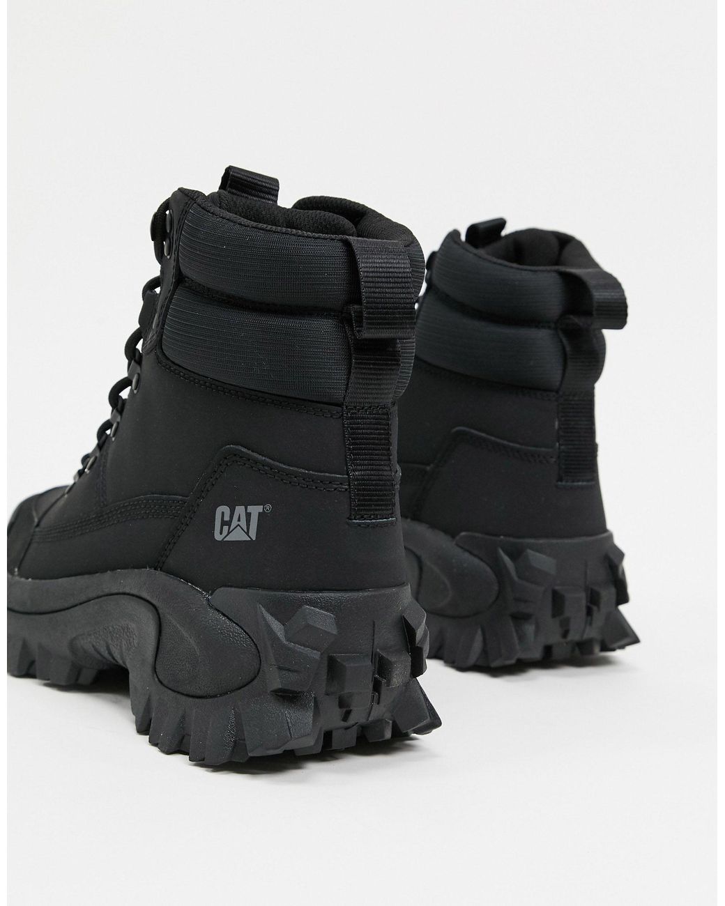 Botas cat hombre negras sale
