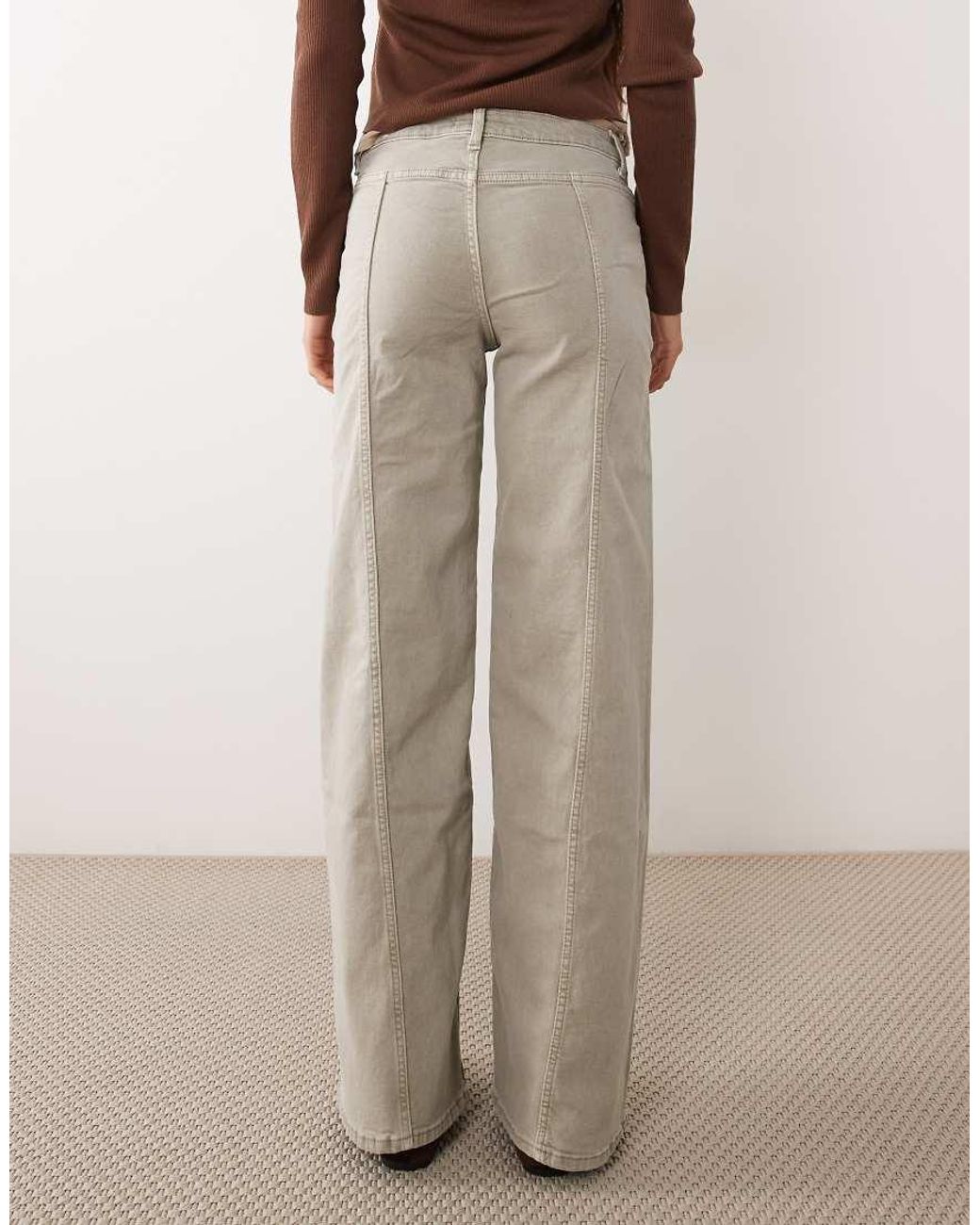 Mango Natural Teen Seam Detail Jean