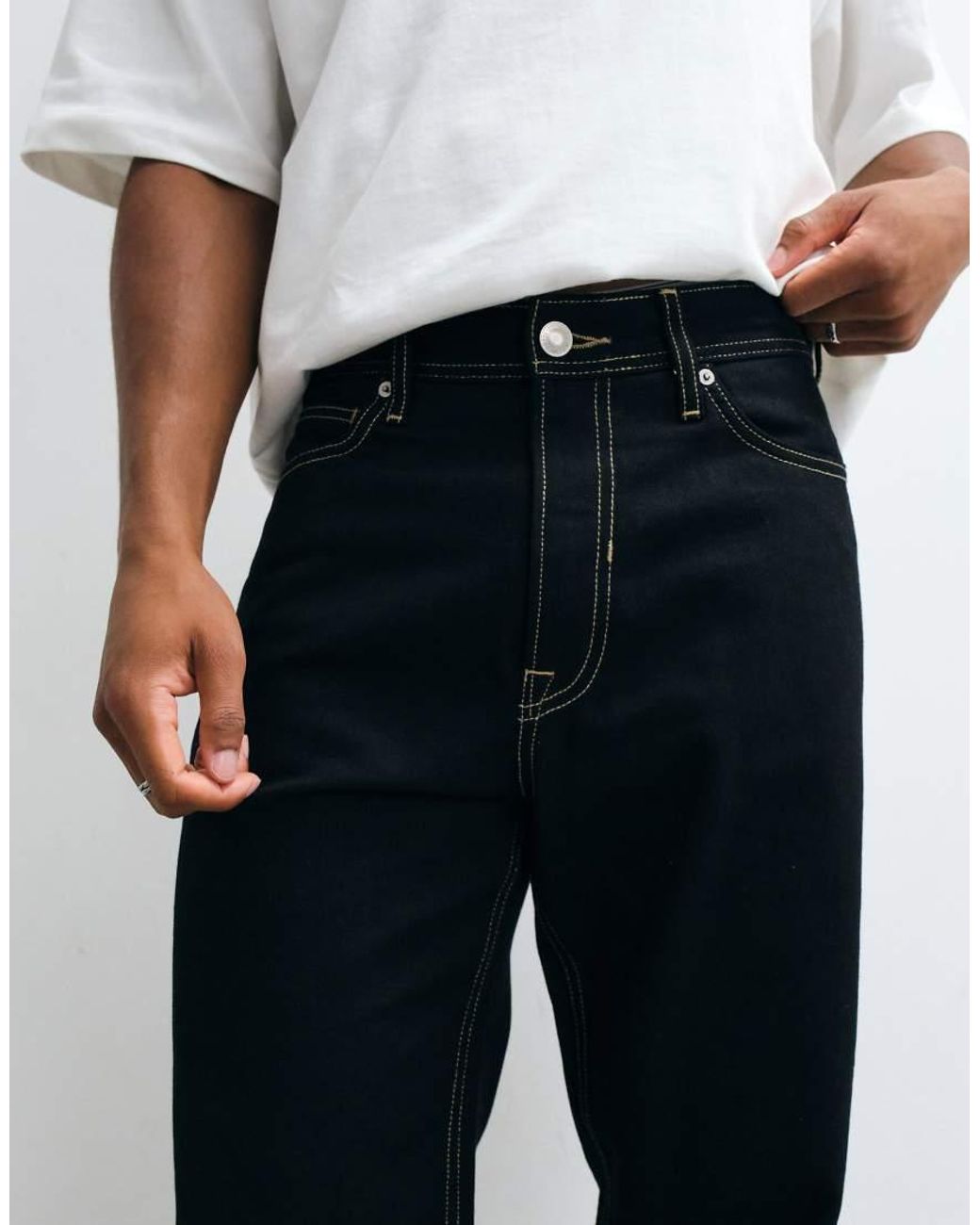 Jack & Jones Blue Eddie Loose Jeans for men