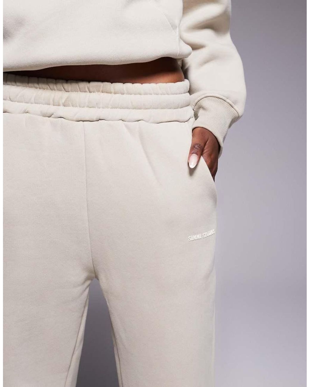 SIMMI Natural Colby Essentials Flared Joggers