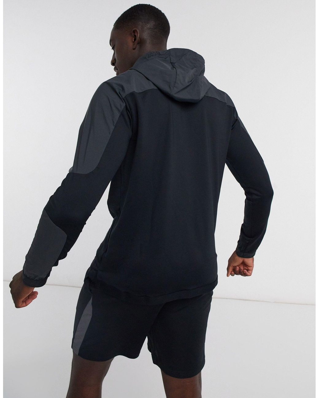 Nike mens wild run element hooded half zip top hotsell