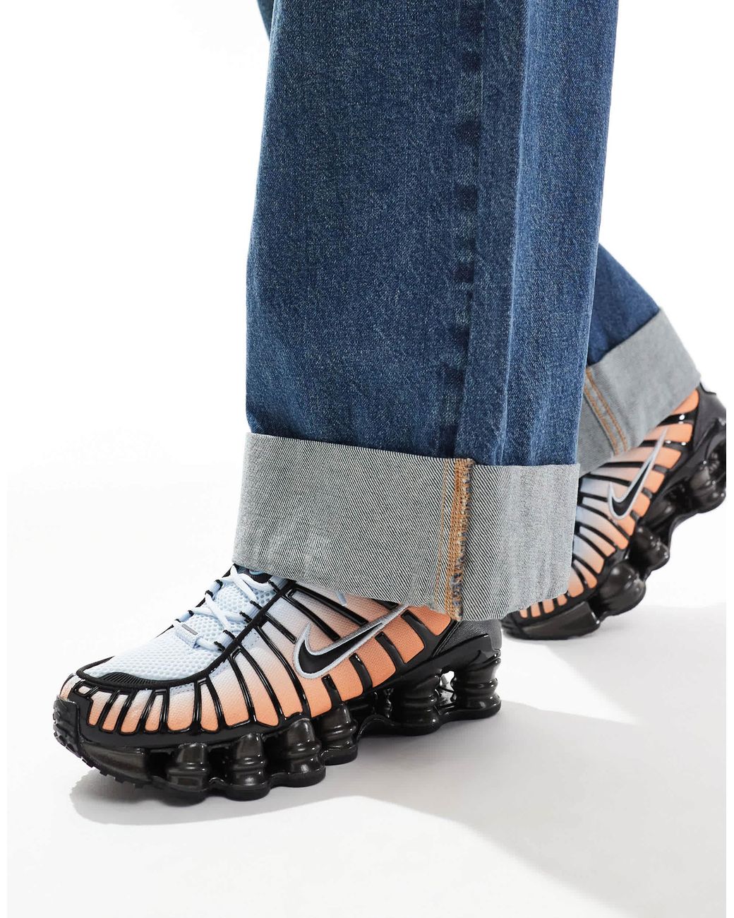 Nike Blue Shox Tl Trainers
