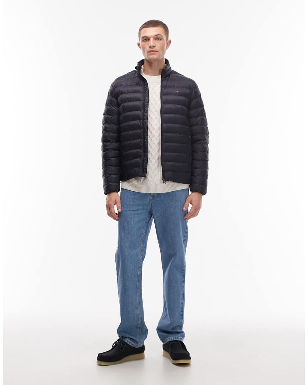 Tommy Hilfiger Blue Packable Padded Jacket for men