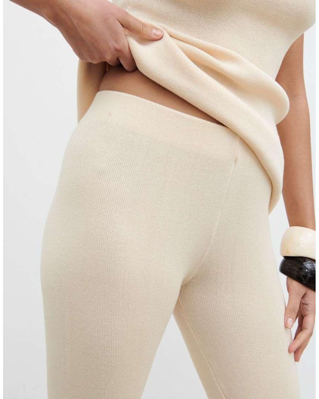 Pretty Lavish Natural Knitted Trouser Co-ord