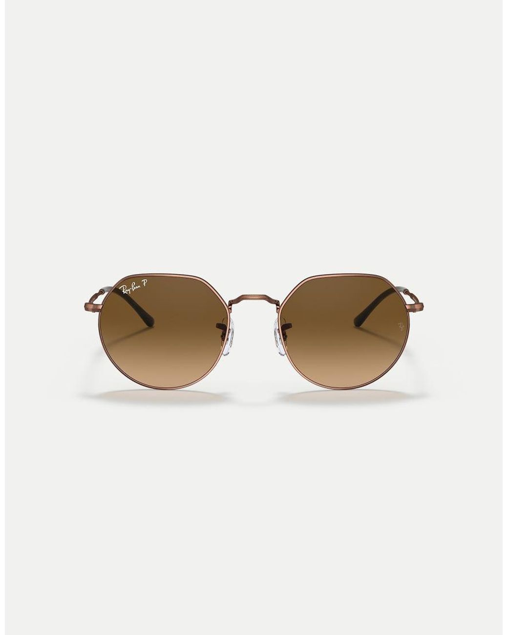 Ray-Ban Natural Jack Irregular Polarised Sunglasses