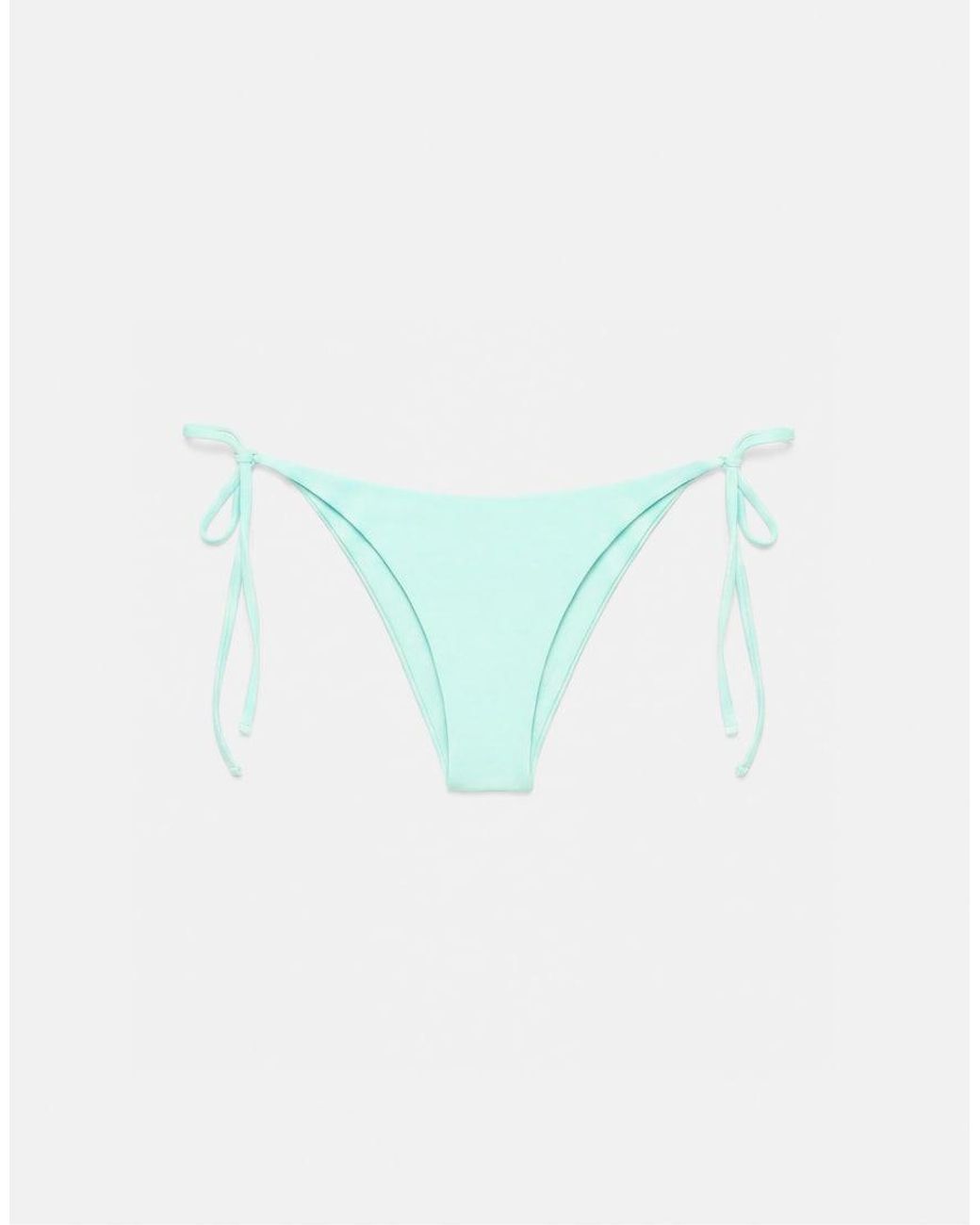Pull&Bear Brown Bikini Bottoms With Knots