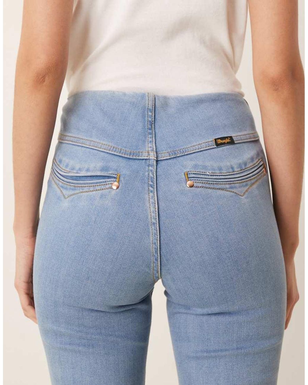 Wrangler Blue X Lainey Wilson Stretch Flare Co-ord Jeans