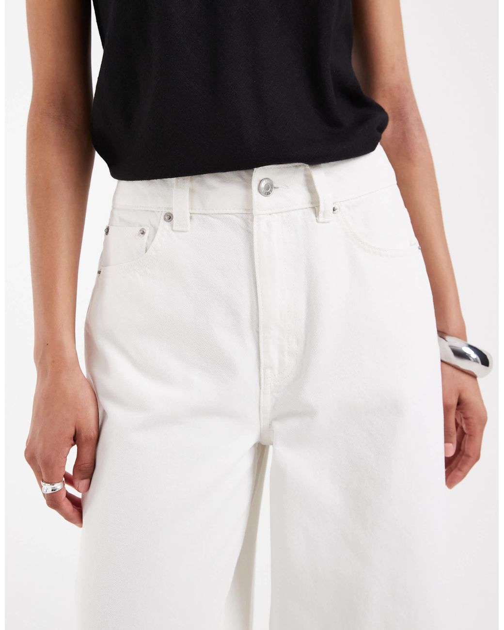 Jean palazzo ample ASOS en coloris Blue