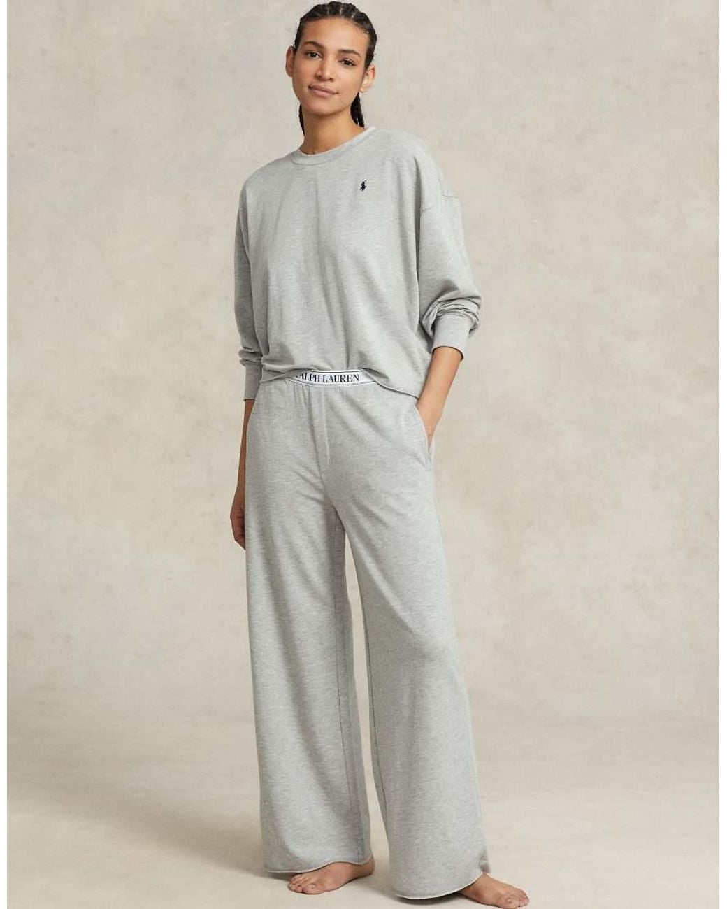 Polo Ralph Lauren Natural Top And Pant Pyjama Set