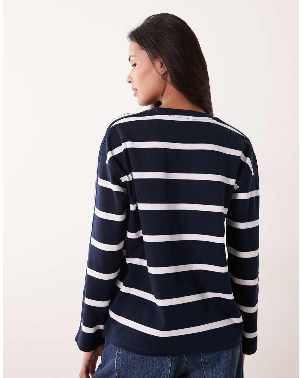 Regatta Blue Side Stripe Avira Sweatshirt