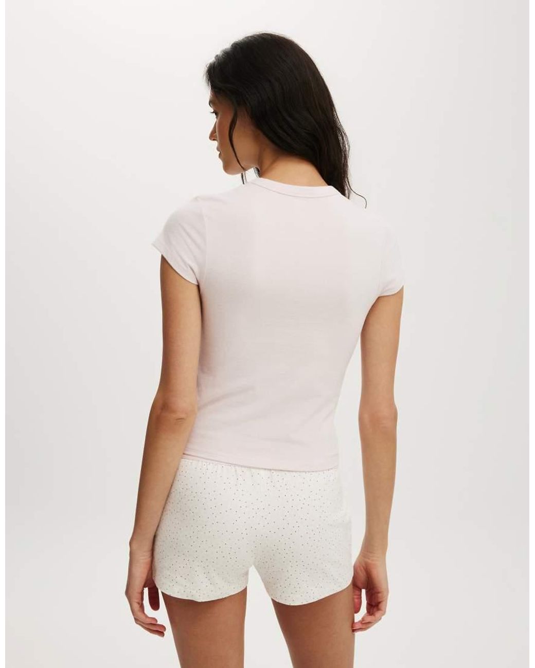 Cotton On White Dreamy Soft Baby Tee