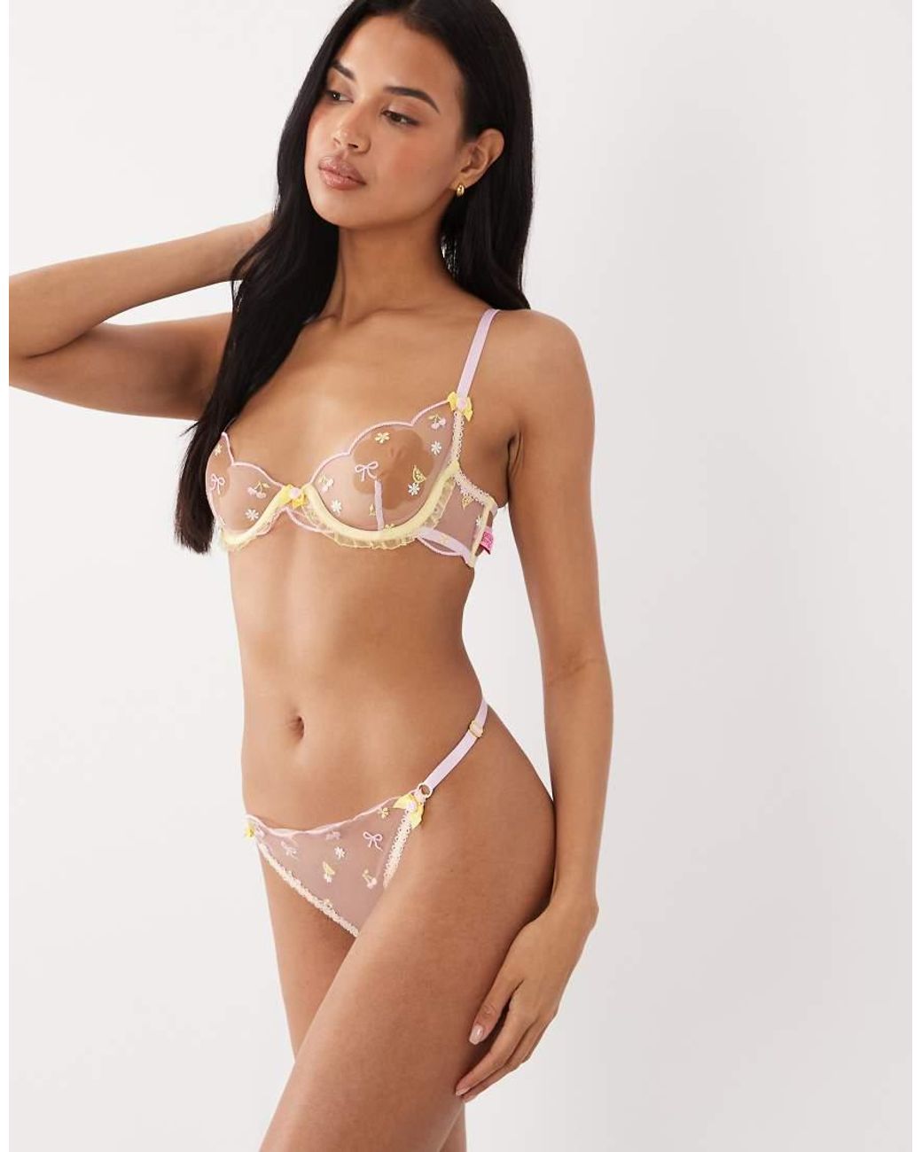 Untold Story Brown Sweetheart Sorbet Thong