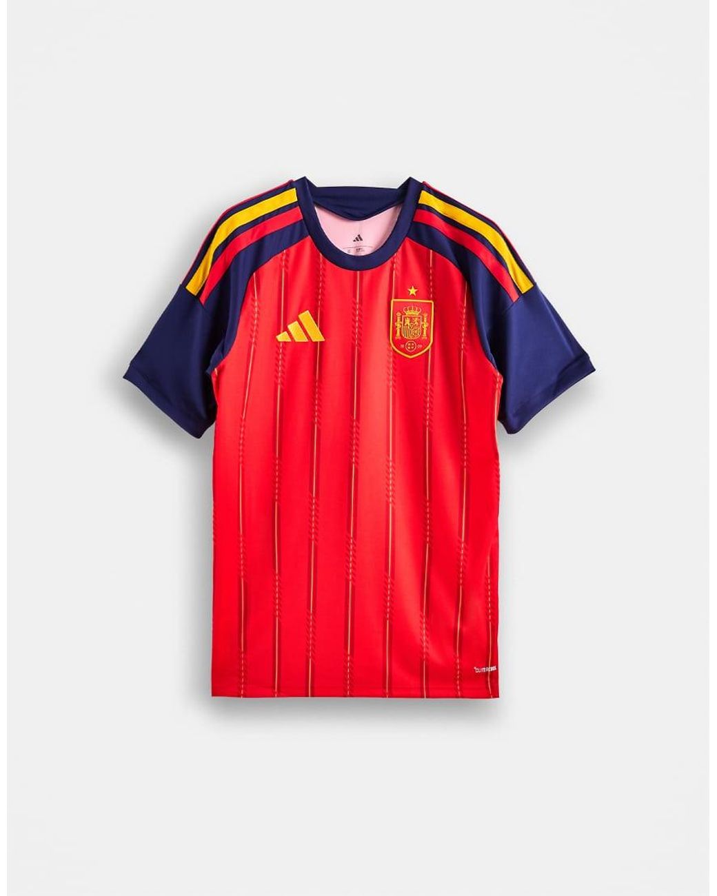 Adidas Originals Red Adidas World Cup Spain 25/26 Home Jersey for men