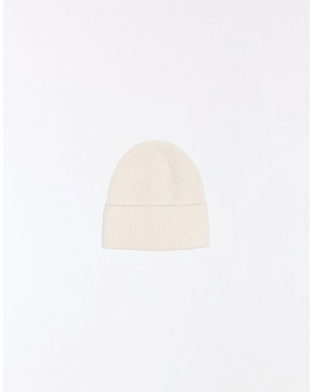 Bershka Black Gerippte strickmütze