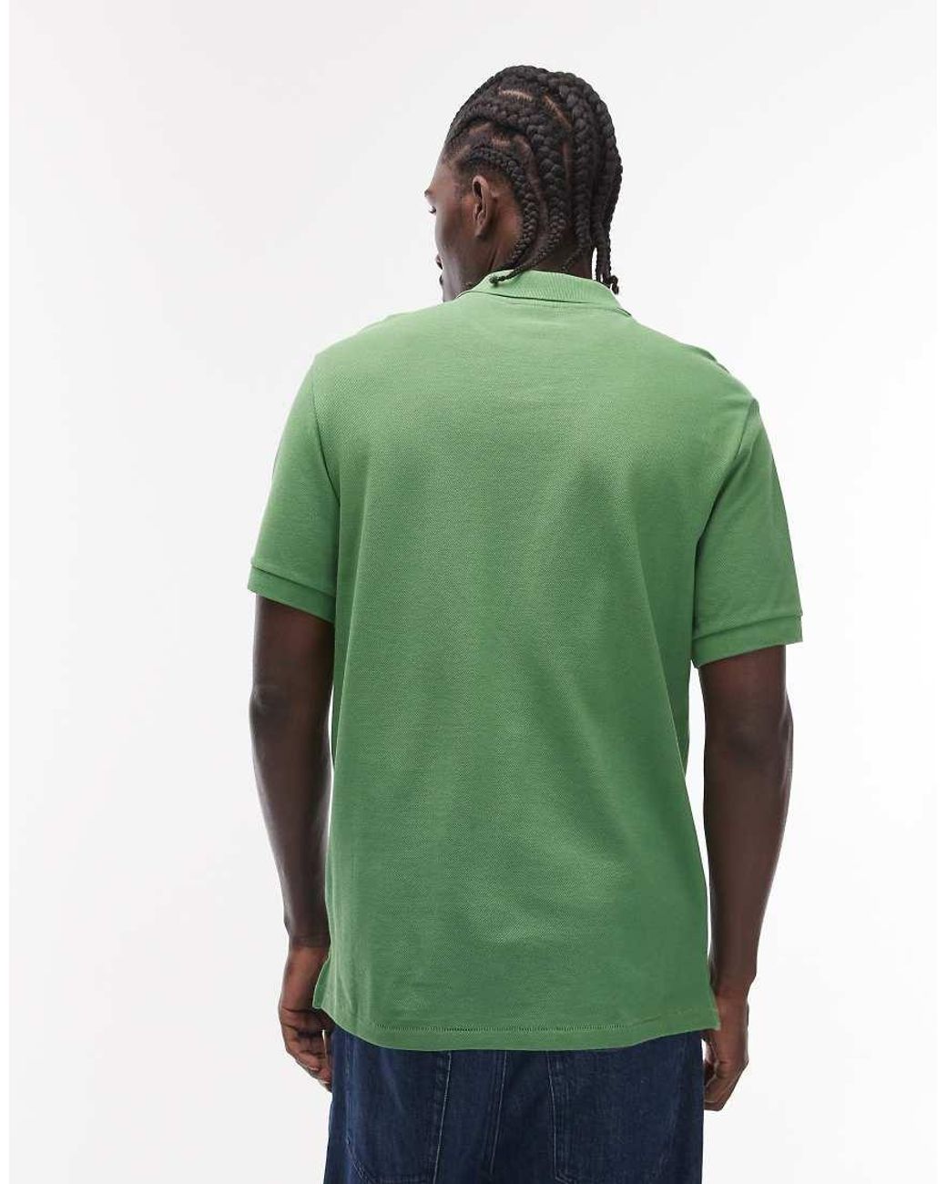 Paul Smith Green Regular Fit Polo Shirt With Zebra Logo for men