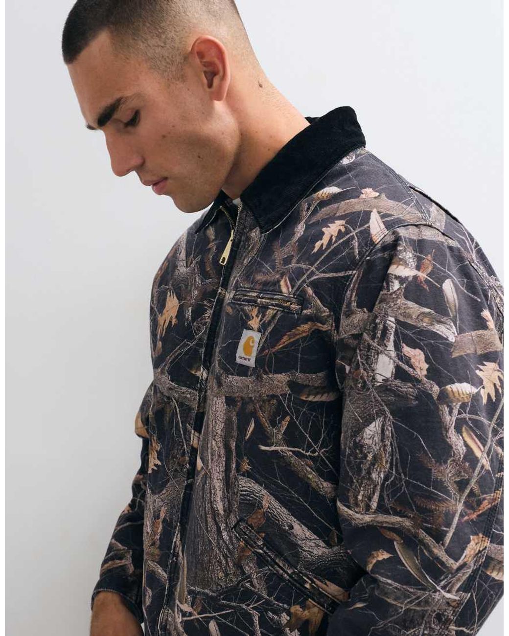 Carhartt Blue Og Detroit Jacket for men