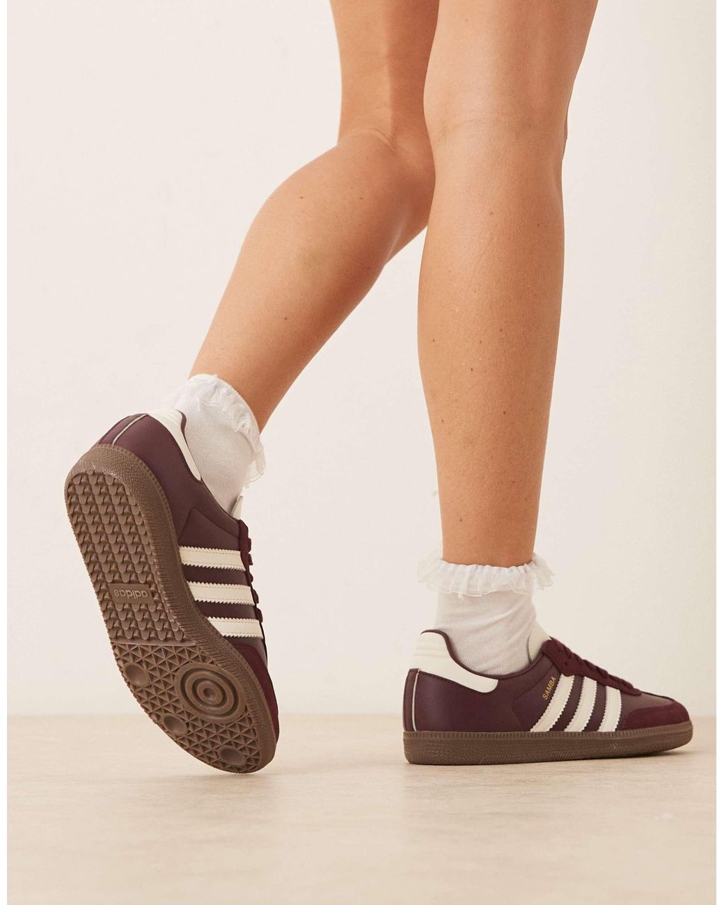 adidas gazelle silver green womens Samba maroon granate  Puraszapas