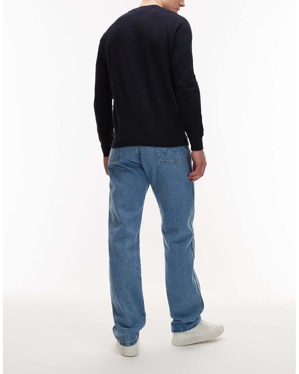 Wrangler Blue 13mwz Original Cowboy Straight Fit Jeans for men