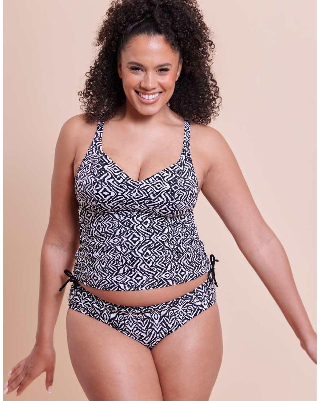 Curvy Kate Pink Wild Horizon Bikini Brief