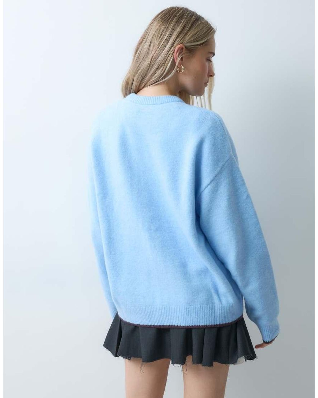 Adidas Originals Blue Knitted Jumper