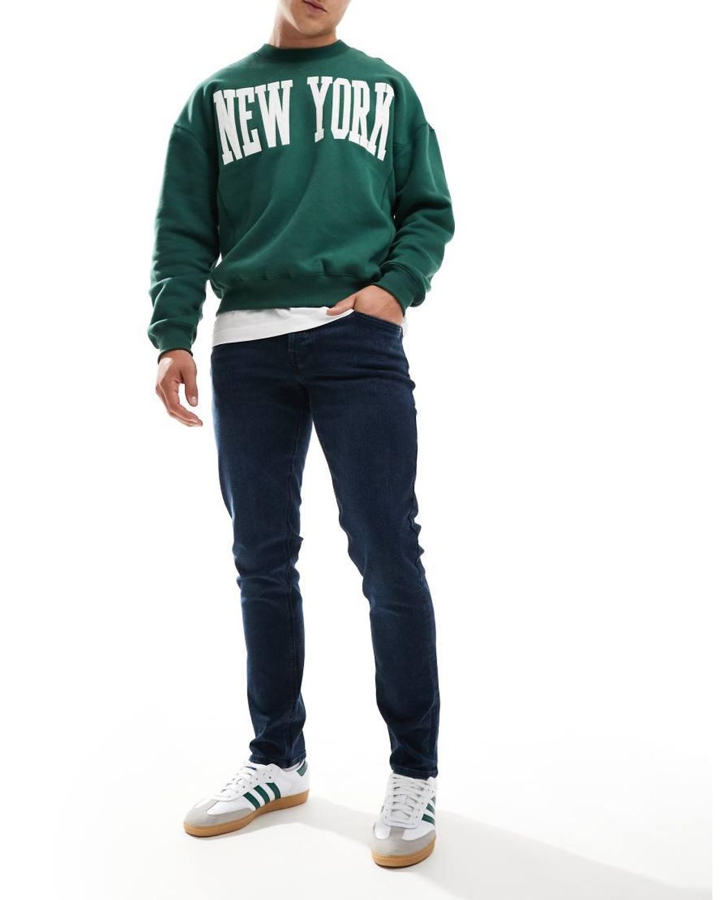 Jack & Jones Black Glenn Slim Jean for men